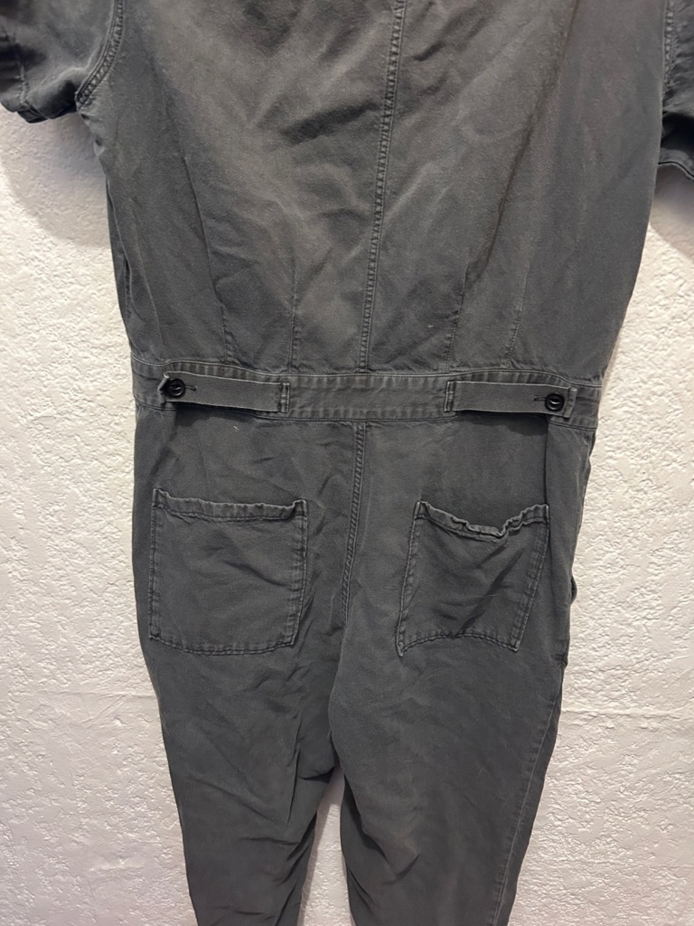 Outerknown Charcoal Gray Collared Shirt Jacket - Picture 6 of 6